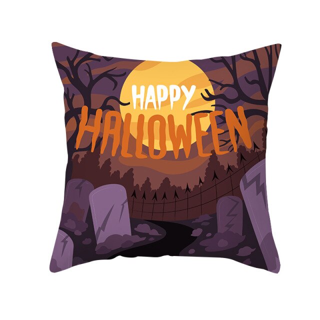 Ghost Halloween Decoration for Home Pillowcase