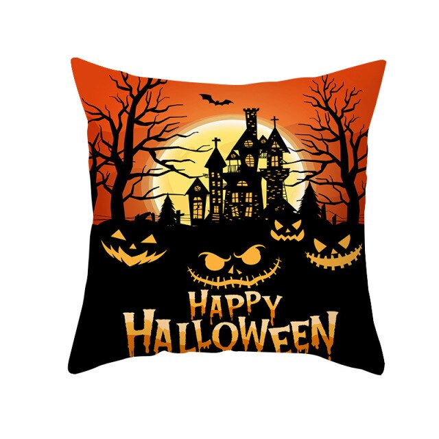 Ghost Halloween Decoration for Home Pillowcase