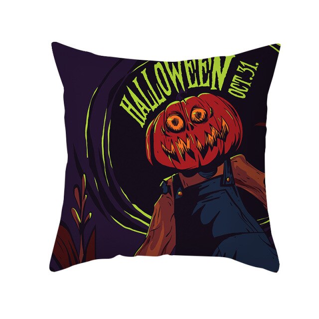 Ghost Halloween Decoration for Home Pillowcase