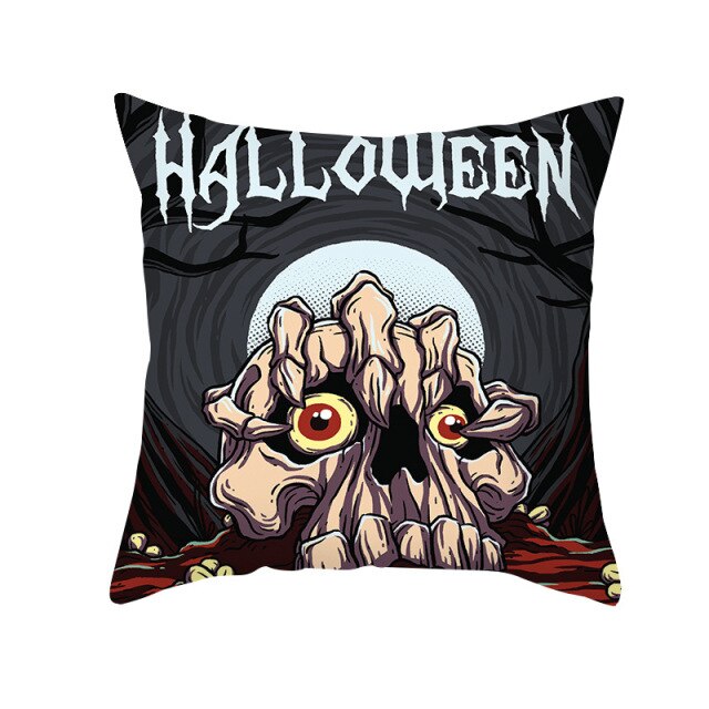 Ghost Halloween Decoration for Home Pillowcase