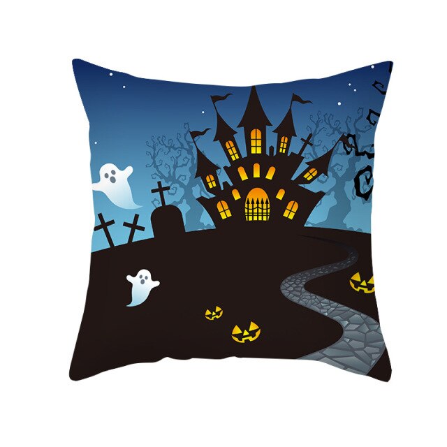 Ghost Halloween Decoration for Home Pillowcase
