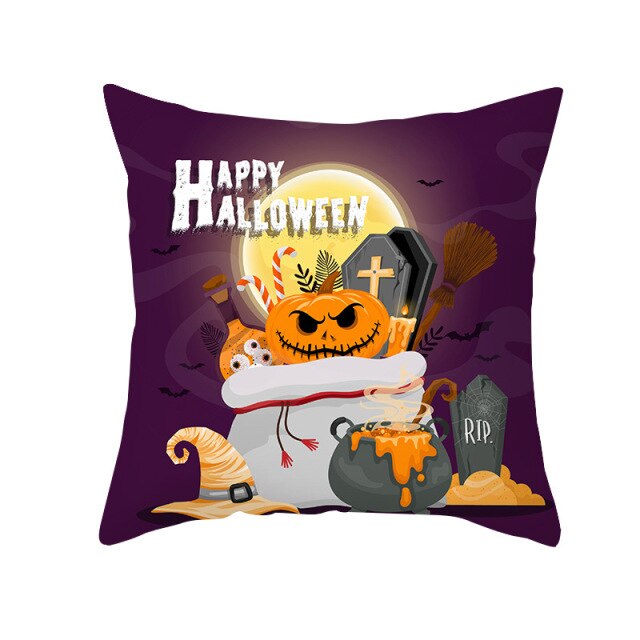 Ghost Halloween Decoration for Home Pillowcase