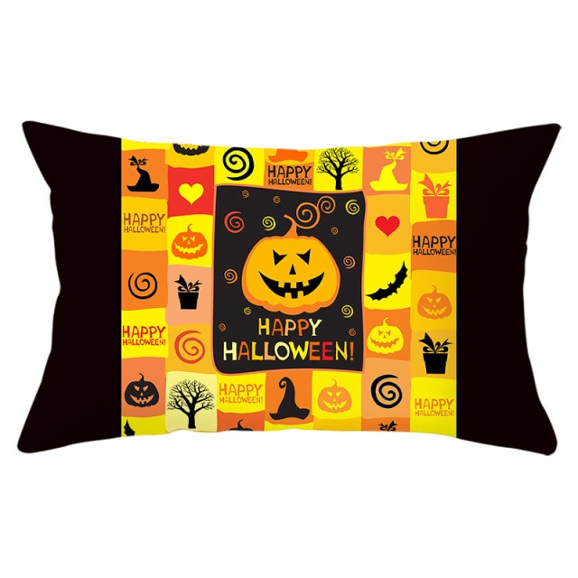 Cartoon Animals Letters Printed Pillowcase
