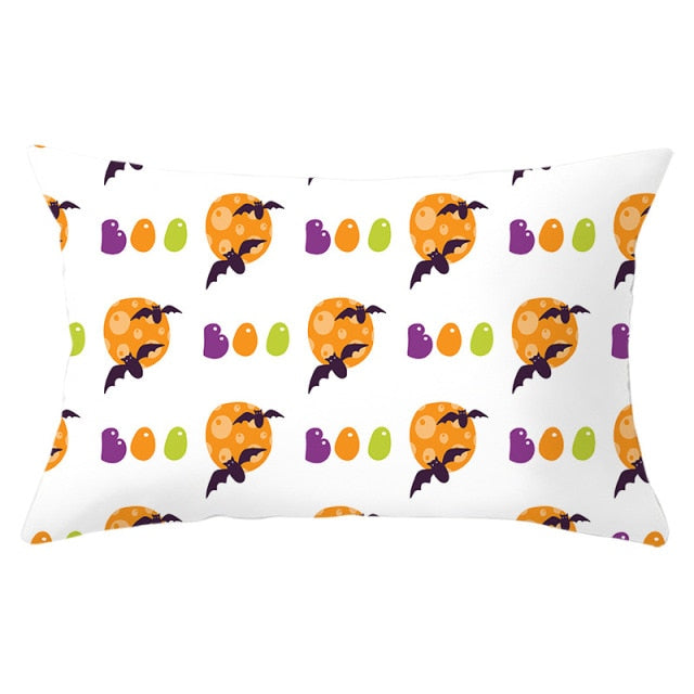 Cartoon Animals Letters Printed Pillowcase