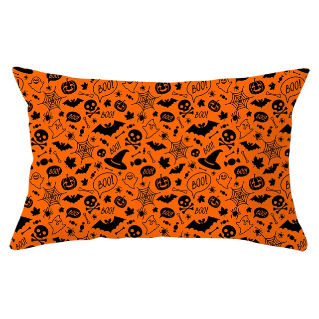 Cartoon Animals Letters Printed Pillowcase