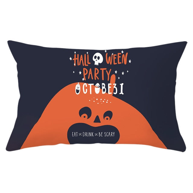 Cartoon Animals Letters Printed Pillowcase