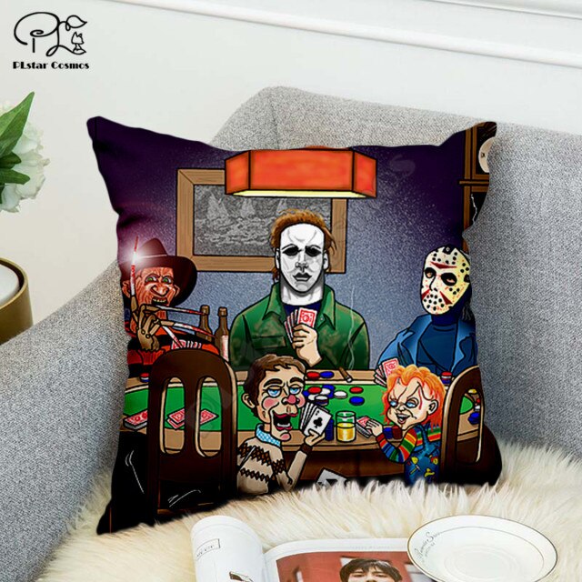 Halloween Michael Myers Horror Decorative Pillowcases