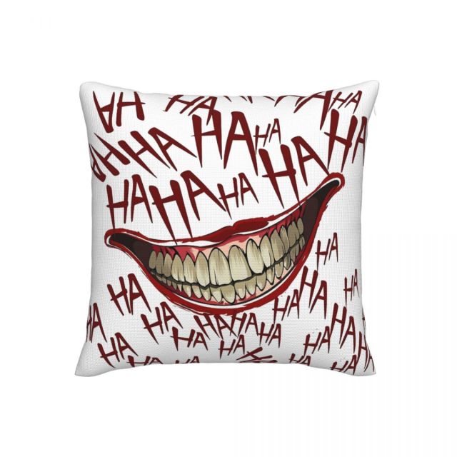 Joker Haha Face Pillow Case Covers