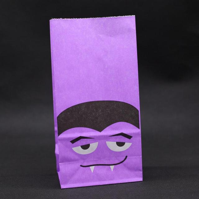 Kraft Paper Halloween Snacks Bag