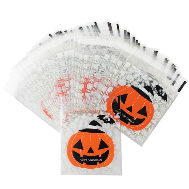 Halloween Candy Bags Box Horror Pumpkin