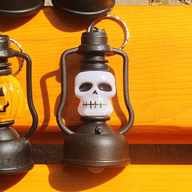 Pumpkin Skull LED Pony Lantern Lights