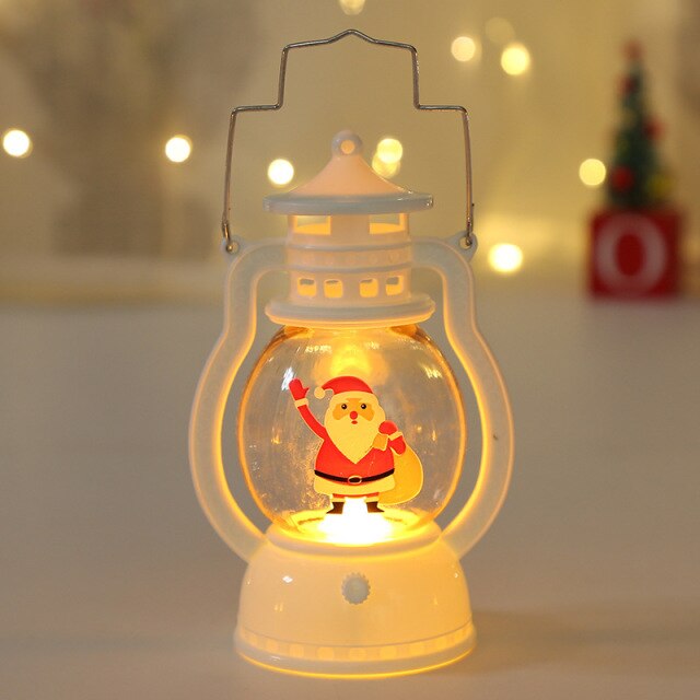 Night Light Lantern Portable LED Small Oil Lamp