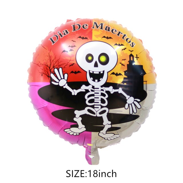 Halloween Aluminum Foil Balloon Pumpkin Ghost