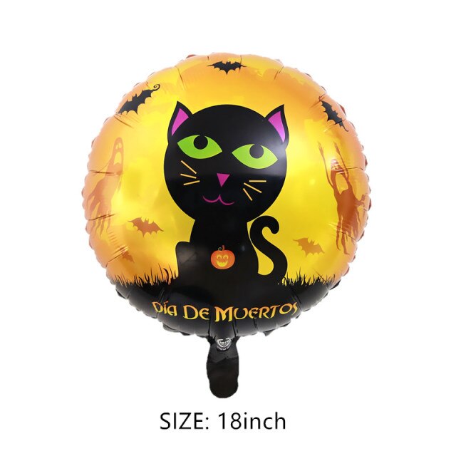 Halloween Aluminum Foil Balloon Pumpkin Ghost