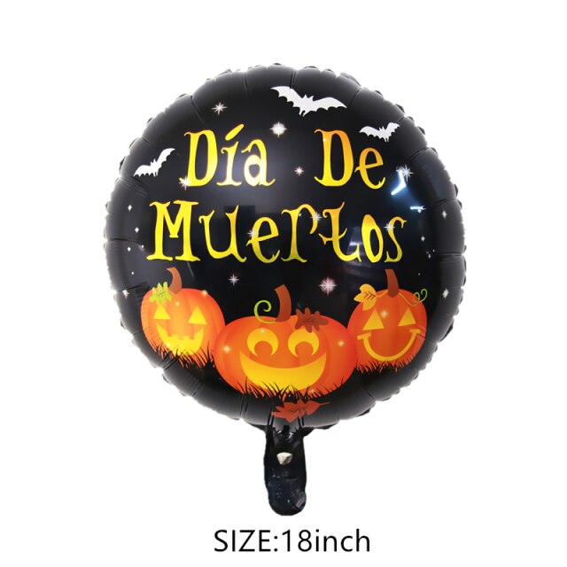 Halloween Aluminum Foil Balloon Pumpkin Ghost