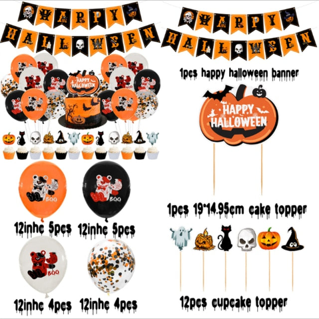 Full Halloween Decoration Set