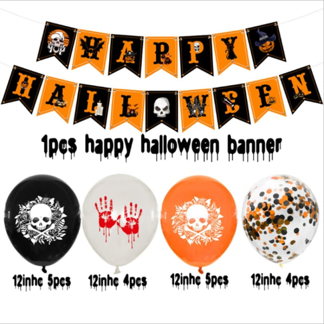 Full Halloween Decoration Set