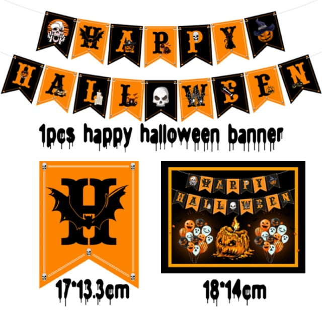 Full Halloween Decoration Set