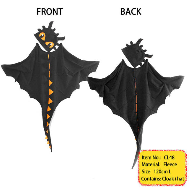 Dragon Cloak With Hat Halloween Costumes