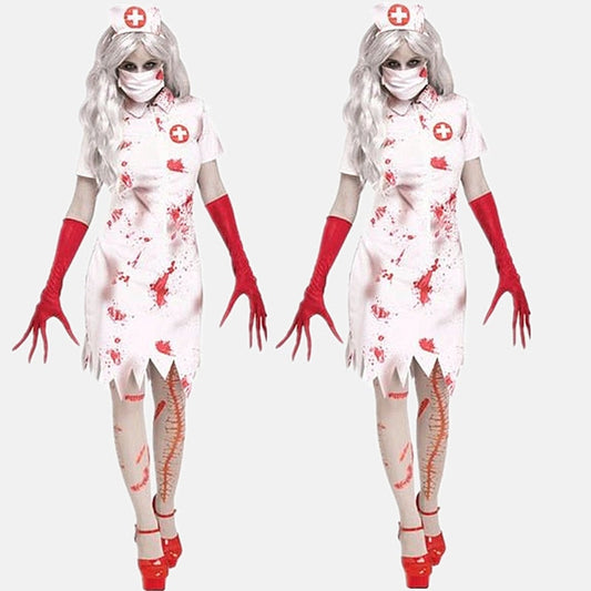 Women Halloween Party Horror Scary Costume Clothing