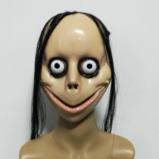 Long Hair Horror Mask For Halloween