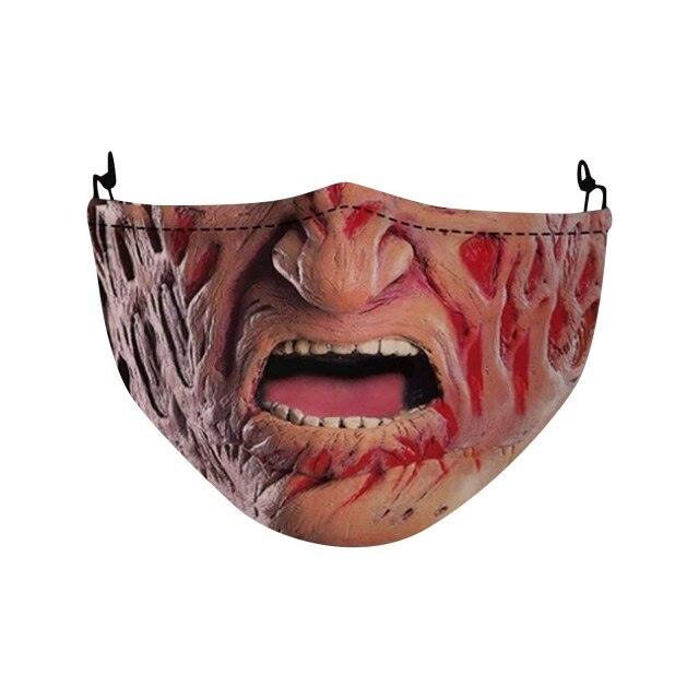 Scary Reusable Washable Mask