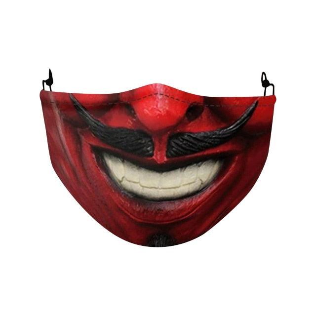 Scary Reusable Washable Mask