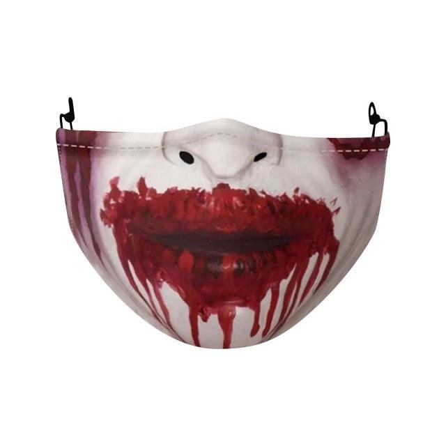 Scary Reusable Washable Mask
