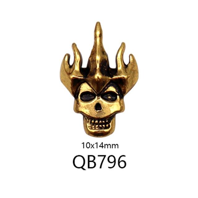3D Ghost Head Nail Decorations For Halloween