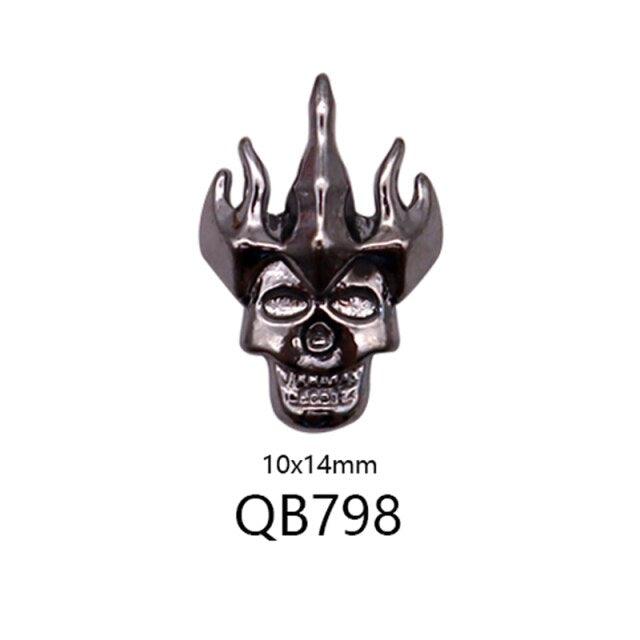 3D Ghost Head Nail Decorations For Halloween