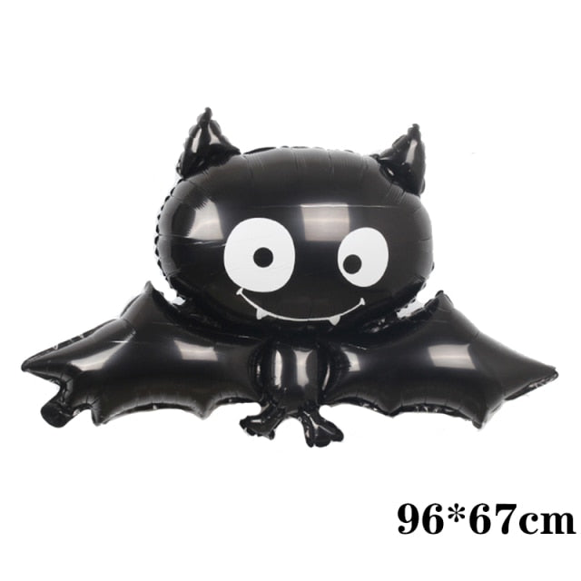 Pumpkin Ghost Balloons Halloween Decorations Spider