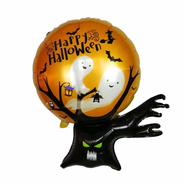 Halloween Dancing Skeletons Foil Party Balloons