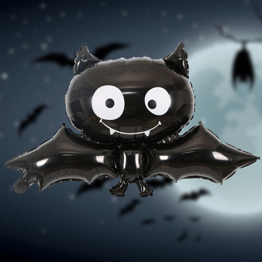 Black Vampire Halloween Foil Balloon