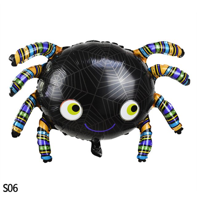 Halloween Cartoon Printed Foil Balloon Set