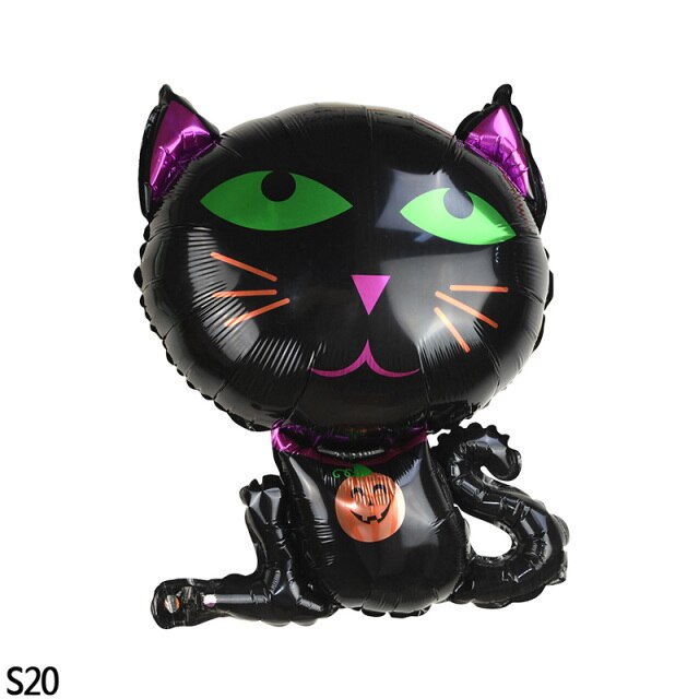 Halloween Cartoon Printed Foil Balloon Set