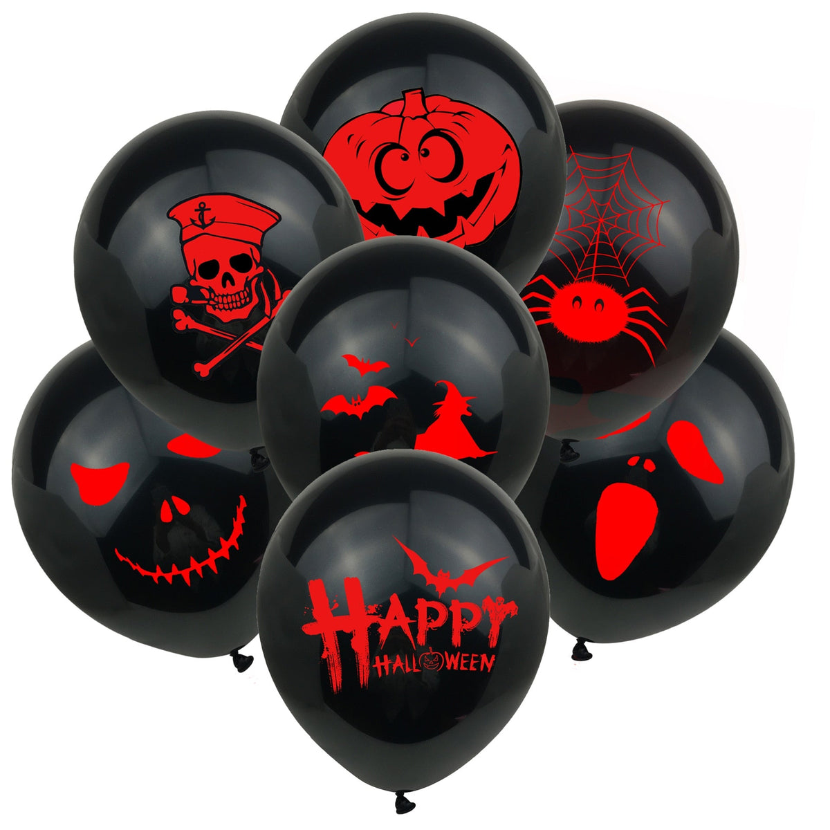 Blood Printed Halloween Latex Balloon