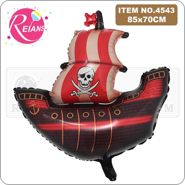 Scary Cartoon Skull Corsair Balloon