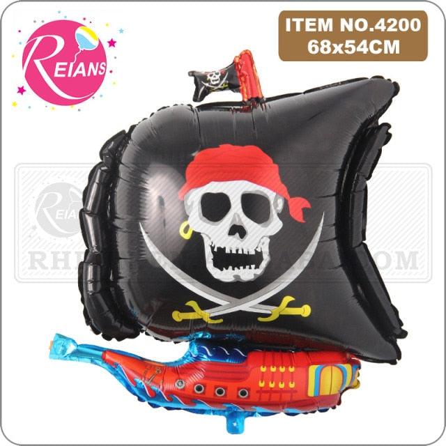 Scary Cartoon Skull Corsair Balloon