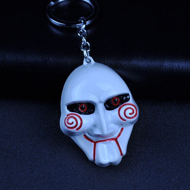 Horror Movie Saw Jigsaw Killer Billy Doll Mask