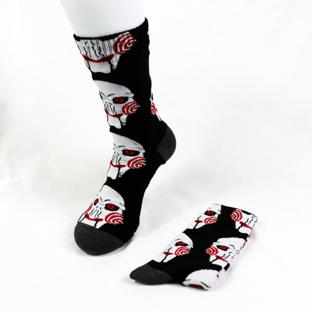 Billy Saw Creepy Streetwear Socks