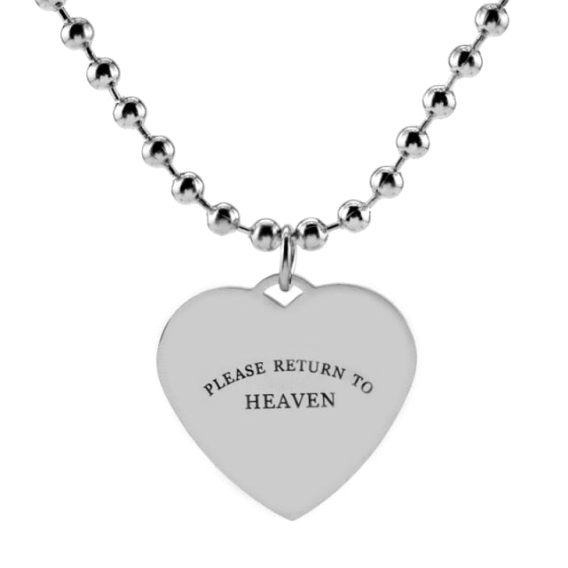 Punk Style SAW Movie Themed Necklace