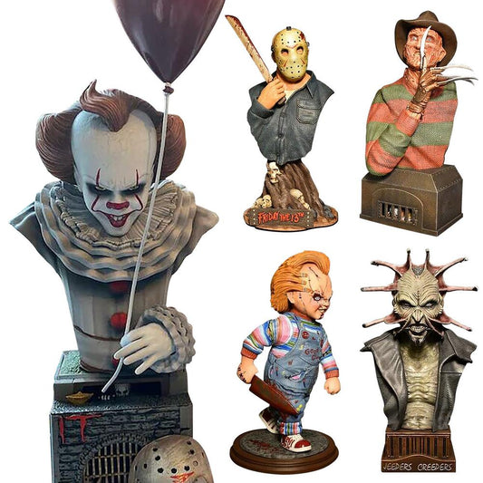 Horror Movie Resin Sculpture For Halloween