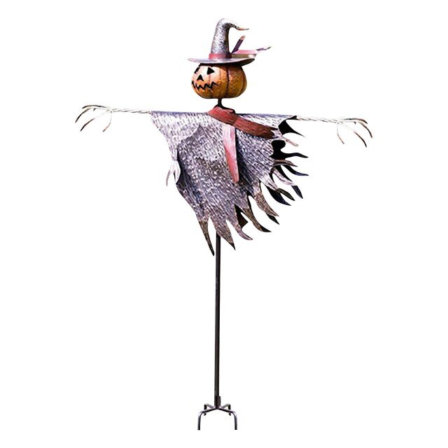 Halloween Pumpkin Head Scarecrow Jack Lantern Toy