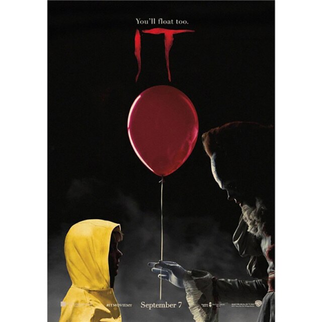 Horror It Movie Posters For Wall Decoration
