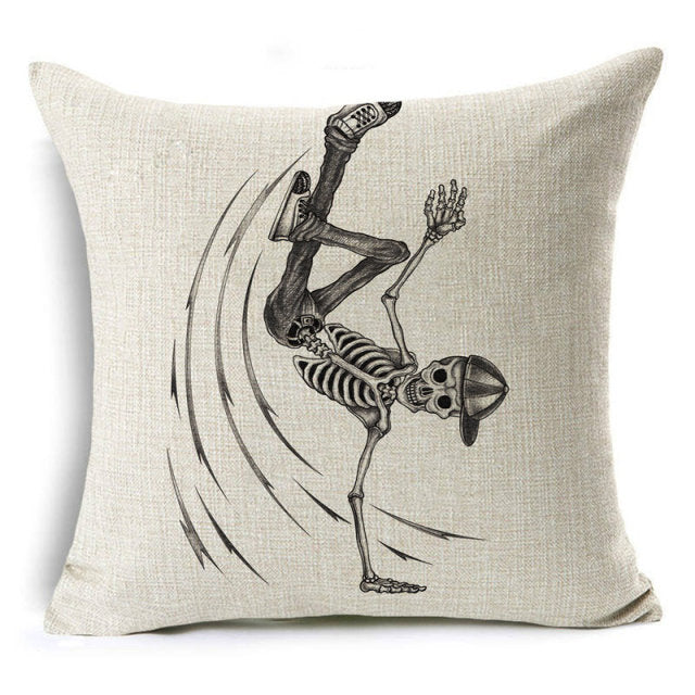 Cartoon Printed Cushion Cover For Halloween