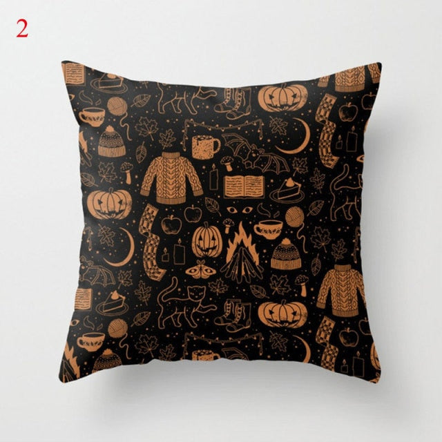 Frightening Halloween Cushion Covers