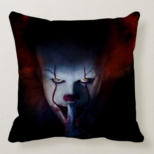 IT Horror Movie Themed Pillow Case