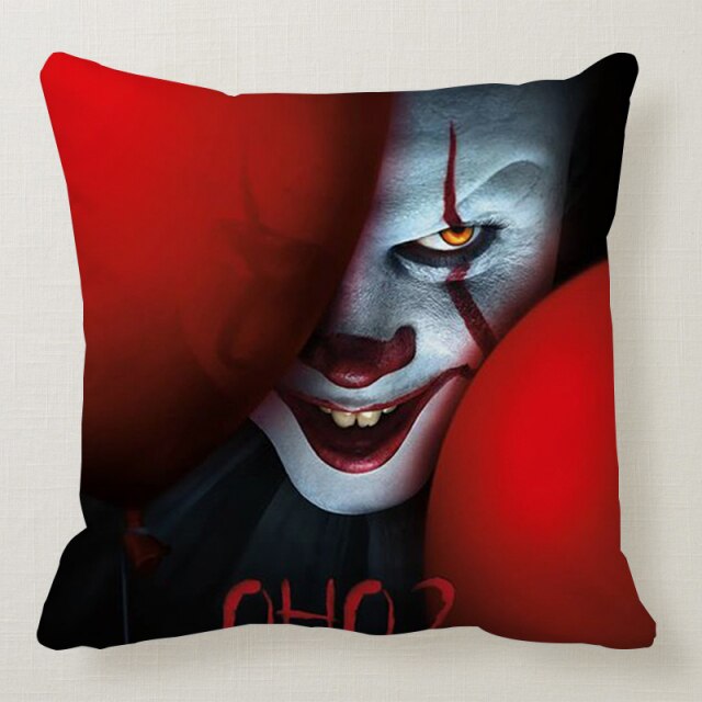 IT Horror Movie Themed Pillow Case