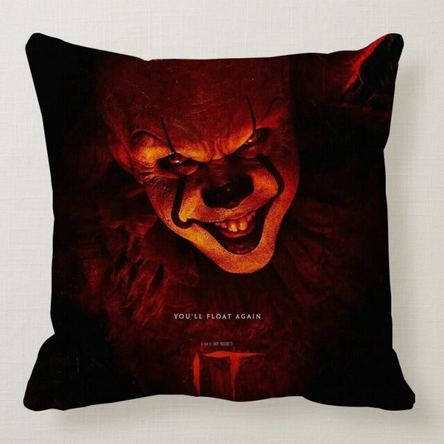 IT Horror Movie Themed Pillow Case