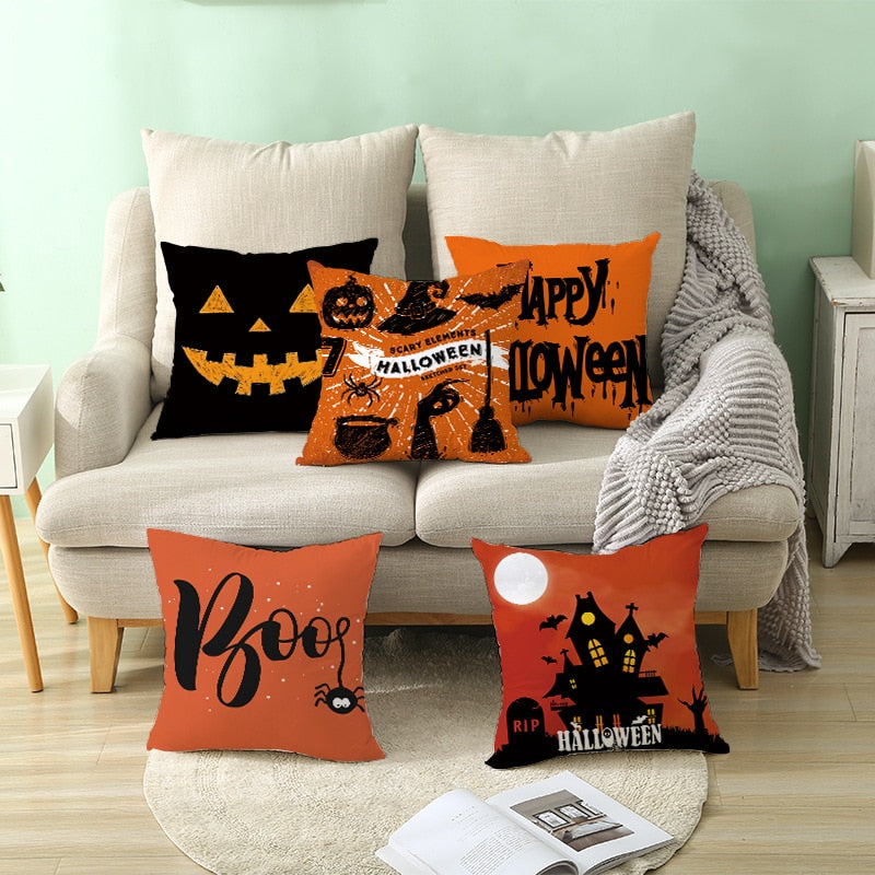 Scary Halloween Pillowcase